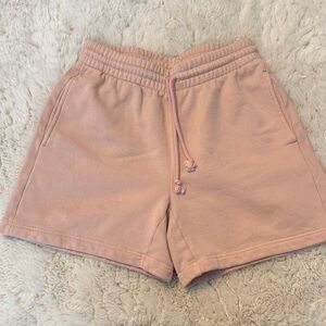 Women's Pink TNA Shorts